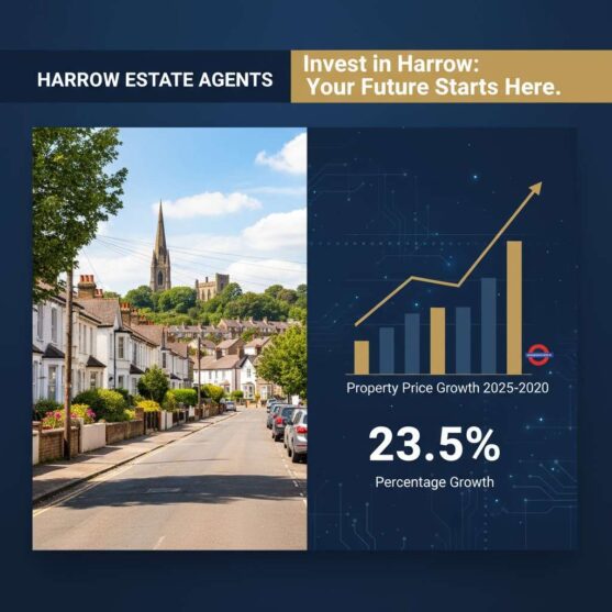 harrow property price growth predictions 2025 2030 ai data forecast